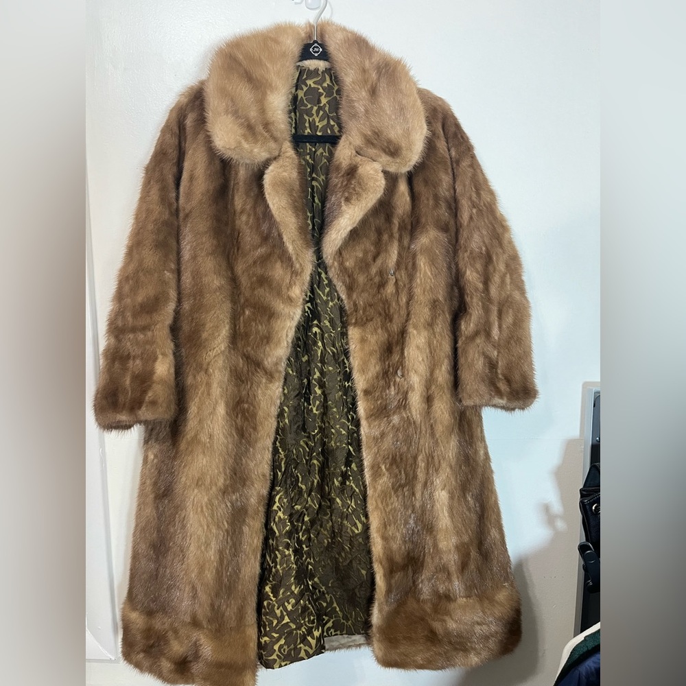 Vintage Mink Fur Coat
